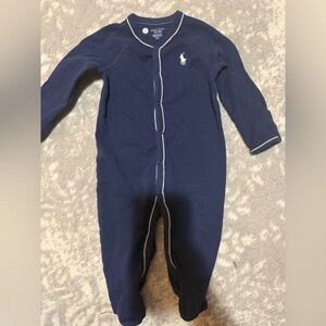 Polo by Ralph Lauren Dark Blue Kids Footie